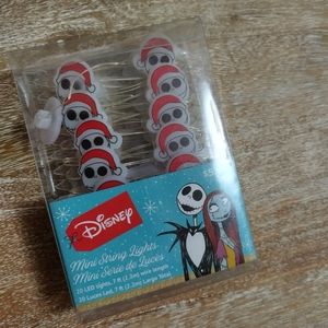 Disney Nightmare Before Christmas Mini String Lights 20 LED Lights 7 Ft Battery
